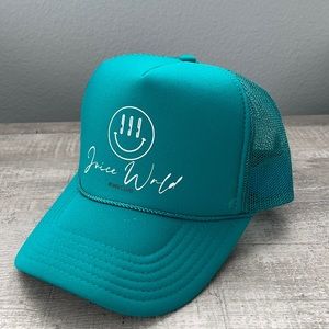 Juice Wrld Teal Hat